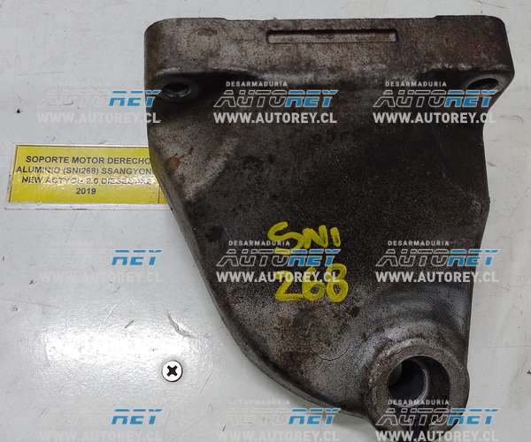 Soporté Motor Derecho Aluminio (SNI268) SSangyong New Actyon 2.0 Diesel 4×2 2019