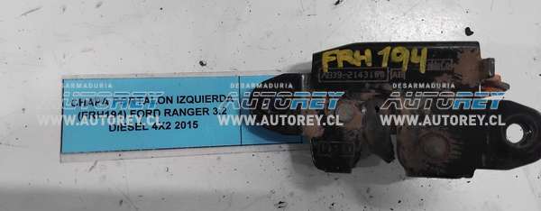 Chapa Portalon Izquierda (FRH194) Ford Ranger 3.2 Diésel 4×2 2015