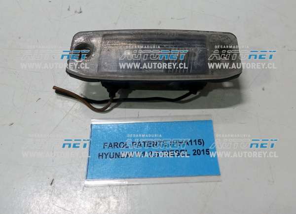 Farol Patente (HHA115 Hyundai H1 2.5 Diesel 2015