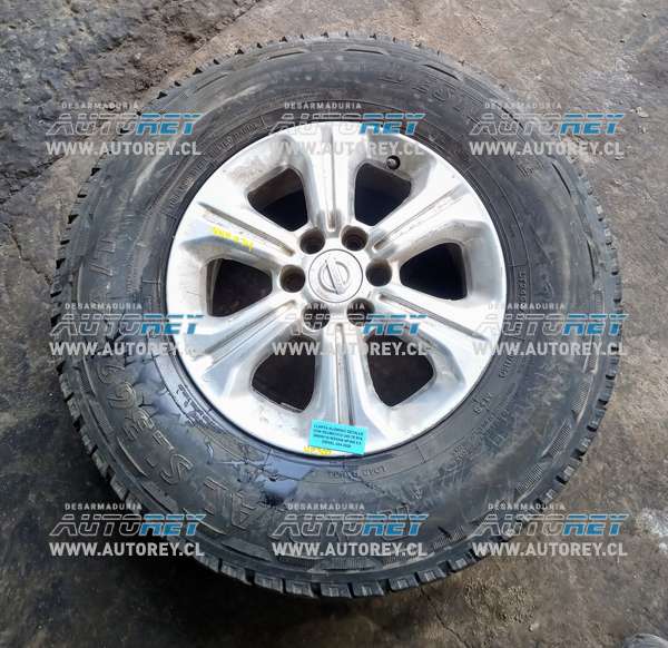 Llanta Aluminio Detalle Con Neumático 245 75 R16 (NNH014) Nissan NP300 2.3 Diesel 4×4 2020