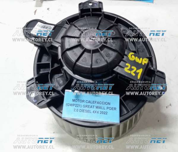 Motor Calefaccion (GWP221) Great Wall Poer 2.0 Diesel 4×4 2022