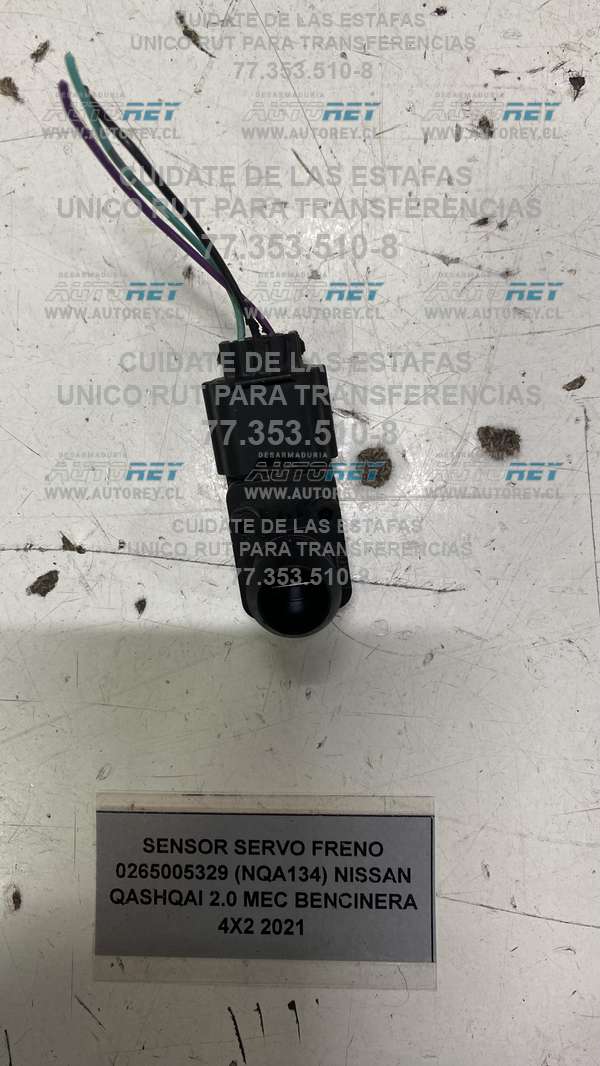 Brake Booster Sensor 25085-3JA0A For Nissan Altima Pathfinder QX60 2013 - View #7