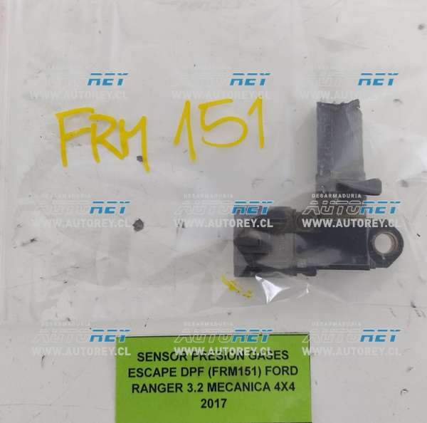 Sensor Presión Gases Escape DPF (FRM151) Ford Ranger 3.2 Mecánica 4×4 2017 $50.000 + IVA