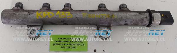 Válvula Presión Combustible Con Riel (KFD133) Kia Frontier 2.5 Deluxe 2017 $120.000 + IVA
