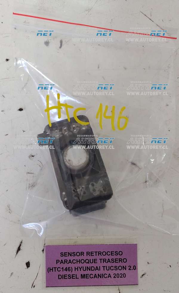 Sensor Retroceso Parachoque Trasero (HTC146) Hyundai Tucson 2.0 Diesel Mecánica 2020 $15.000 + IVA