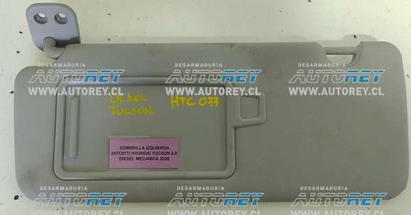 Sombrilla Izquierda (HTC077) Hyundai Tucson 2.0 Diesel Mecánica 2020 $25.000 + IVA