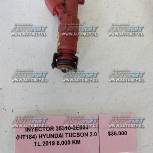 Inyector 35310-2E000 (HT184) Hyundai Tucson 2.0 TL 2019 8.000 KM $25.000 + IVA