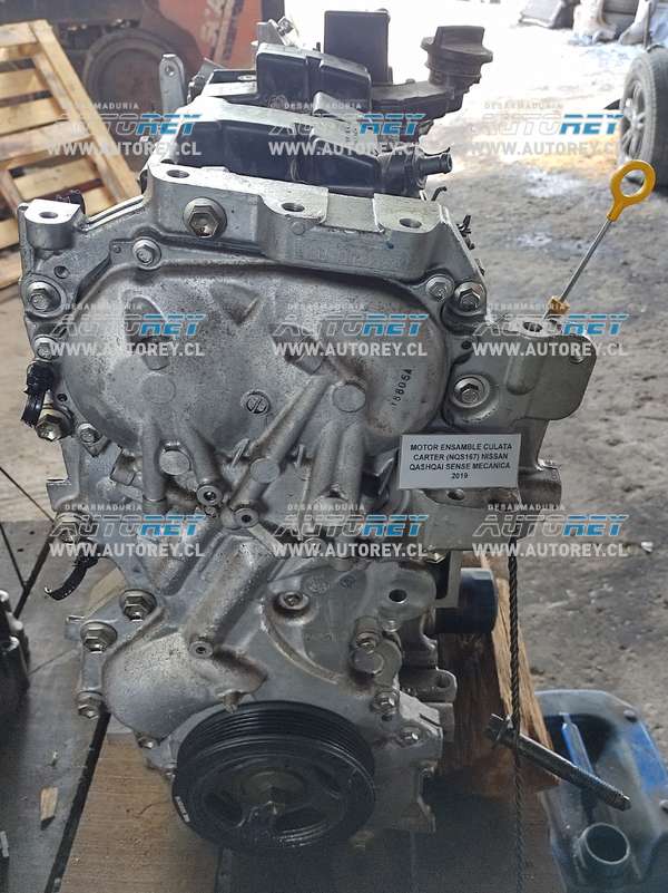 Motor Ensamble Culata Cárter (NQS167) Nissan Qashqai Sense Mecánica 2019